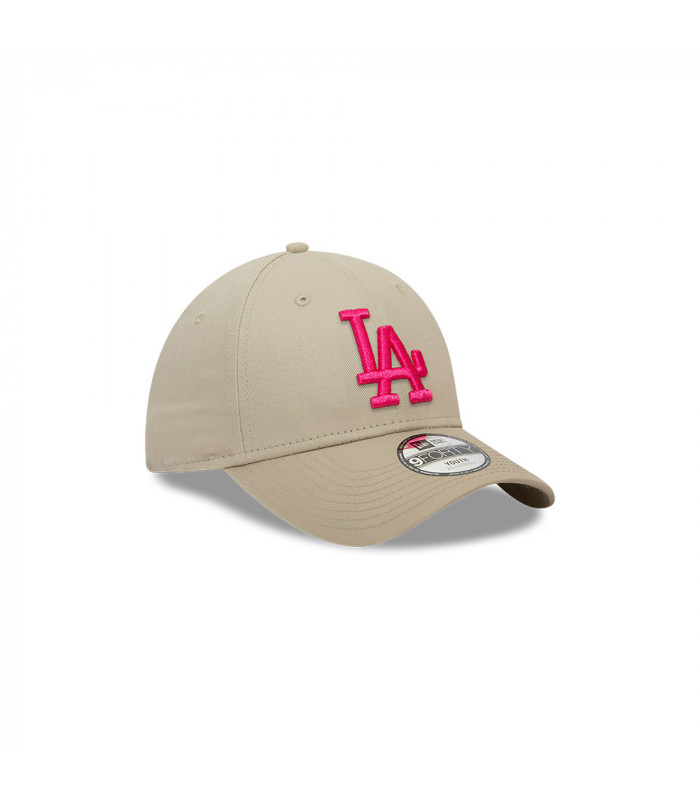 Gorra 9Forty MLB Los Angeles Dodgers Kids Essentials Beige
