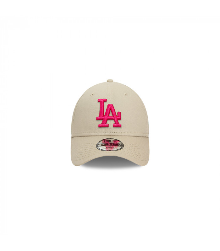 Gorra 9Forty MLB Los Angeles Dodgers Kids Essentials Beige