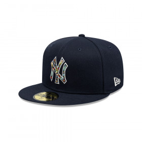 Gorra 59Fifty MLB  New York Yankees Floral Infilled Navy