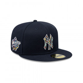 Gorra 59Fifty MLB  New York Yankees Floral Infilled Navy