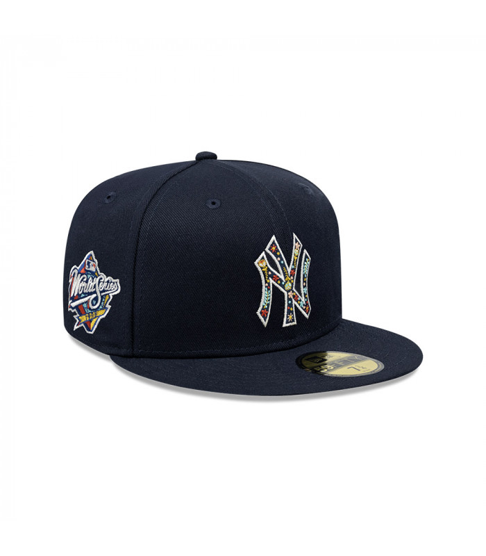 Gorra 59Fifty MLB  New York Yankees Floral Infilled Navy