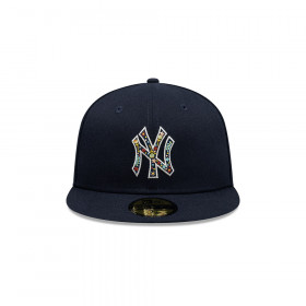 Gorra 59Fifty MLB  New York Yankees Floral Infilled Navy