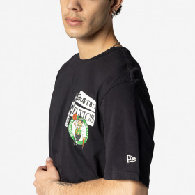 Polo T-Shirt NBA  Boston Celtics Nba Newspaper Navy