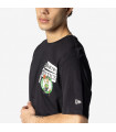 Polo T-Shirt NBA  Boston Celtics Nba Newspaper Navy