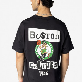 Polo T-Shirt NBA  Boston Celtics Nba Newspaper Navy