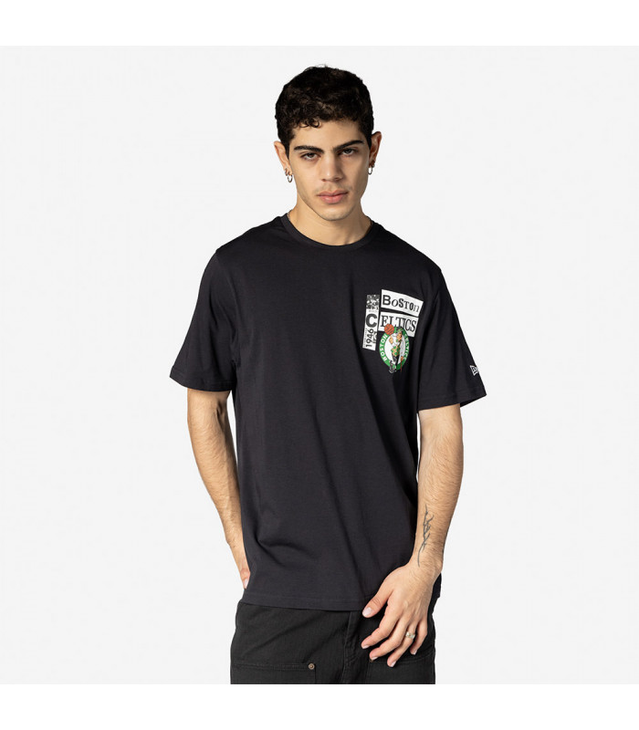 Polo T-Shirt NBA  Boston Celtics Nba Newspaper Navy