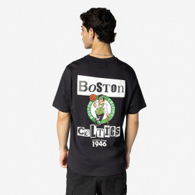 Polo T-Shirt NBA  Boston Celtics Nba Newspaper Navy