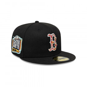 Gorra 59Fifty MLB  Boston Red Sox Floral Infilled Black
