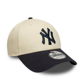 Gorra 9Forty MLB  New York Yankees Colour Block Light Beige