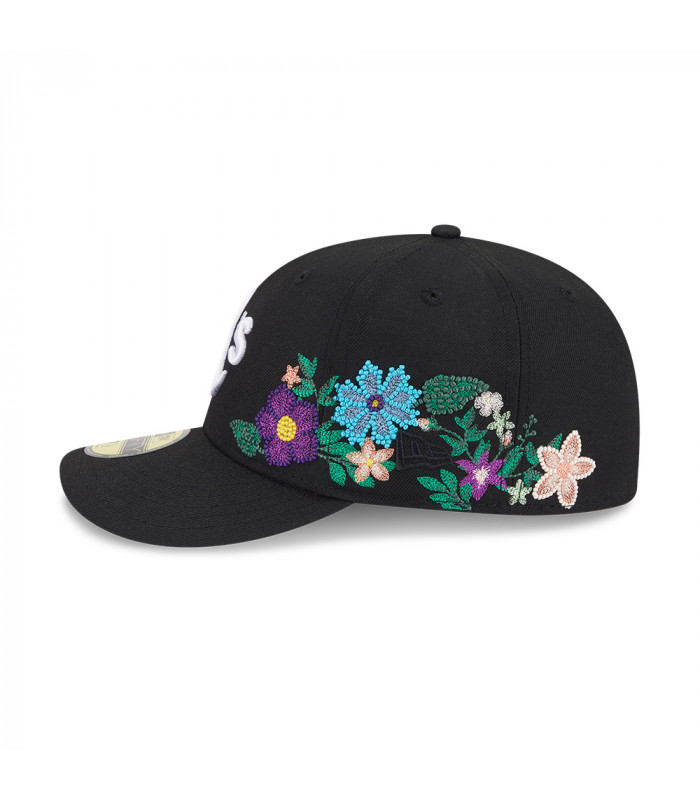 Gorra 59Fifty MLB  Oakland Athletics Tonal Florals Black