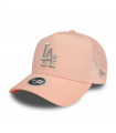 Gorra 9Forty AF MLB Los Angeles Dodgers Metallic Logo Pink