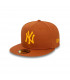 Gorra 59Fifty New York Yankees League Essentials Coffee MLB