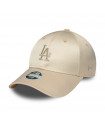 Gorra 9Forty MLB  Los Angeles Dodgers Satin Light Beige