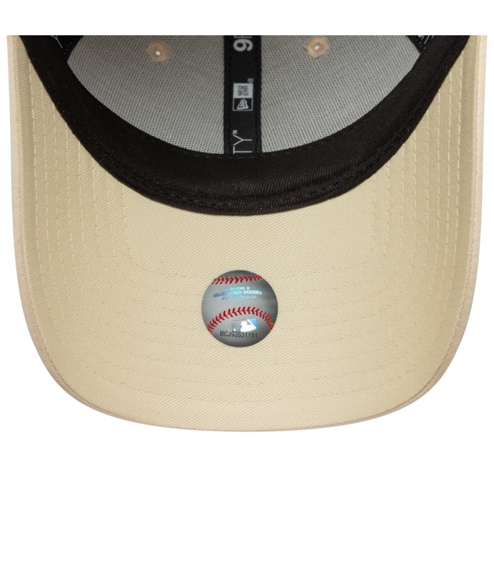Gorra 9Forty MLB  Los Angeles Dodgers Satin Light Beige