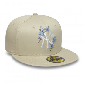 Gorra 59Fifty MLB  New York Yankees Mlb Floral Light Beige