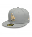 Gorra 59Fifty MLB  Los Angeles Dodgers Mlb Wordmark Grey