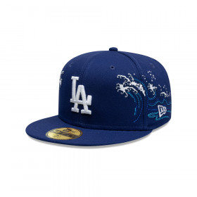 Gorra 59Fifty MLB  Los Angeles Dodgers Tonal Wave Dk Blue