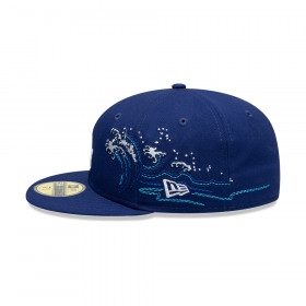 Gorra 59Fifty MLB  Los Angeles Dodgers Tonal Wave Dk Blue