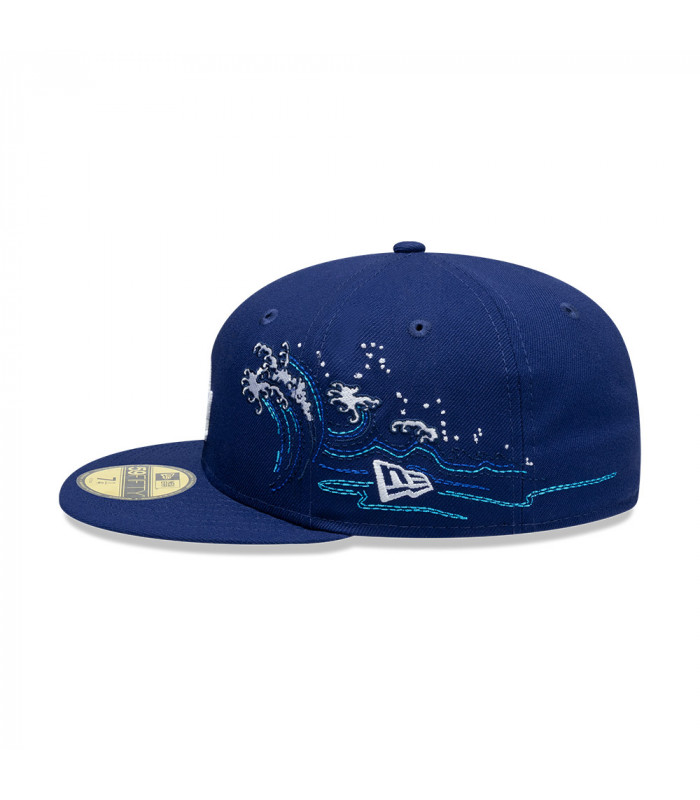 Gorra 59Fifty MLB  Los Angeles Dodgers Tonal Wave Dk Blue