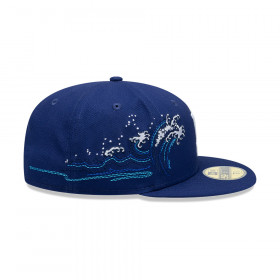 Gorra 59Fifty MLB  Los Angeles Dodgers Tonal Wave Dk Blue