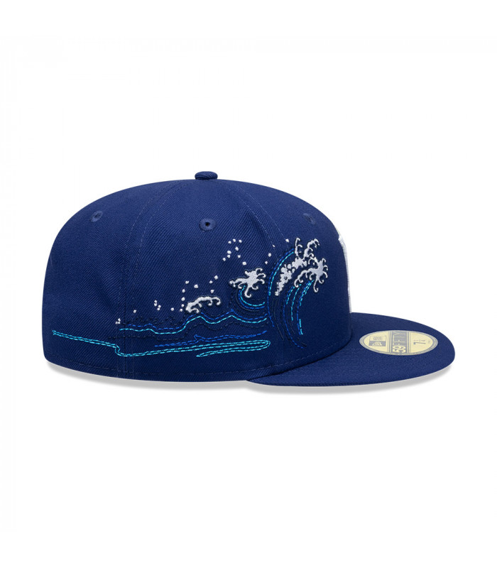 Gorra 59Fifty MLB  Los Angeles Dodgers Tonal Wave Dk Blue