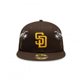 Gorra 59Fifty MLB  San Diego Padres Tonal Wave Dark Brown