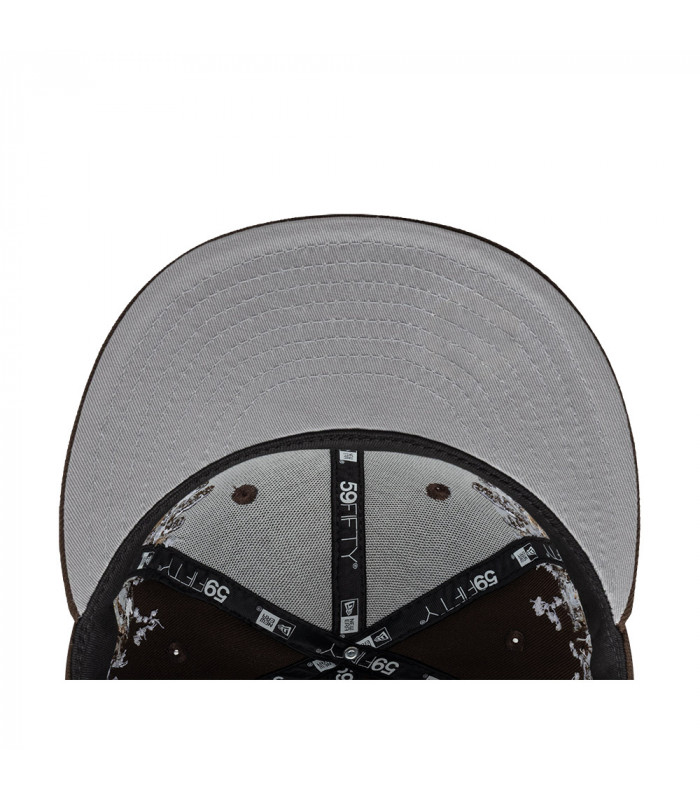 Gorra 59Fifty MLB  San Diego Padres Tonal Wave Dark Brown