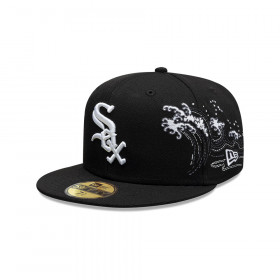 Gorra 59Fifty MLB  Chicago White Sox Tonal Wave Negro
