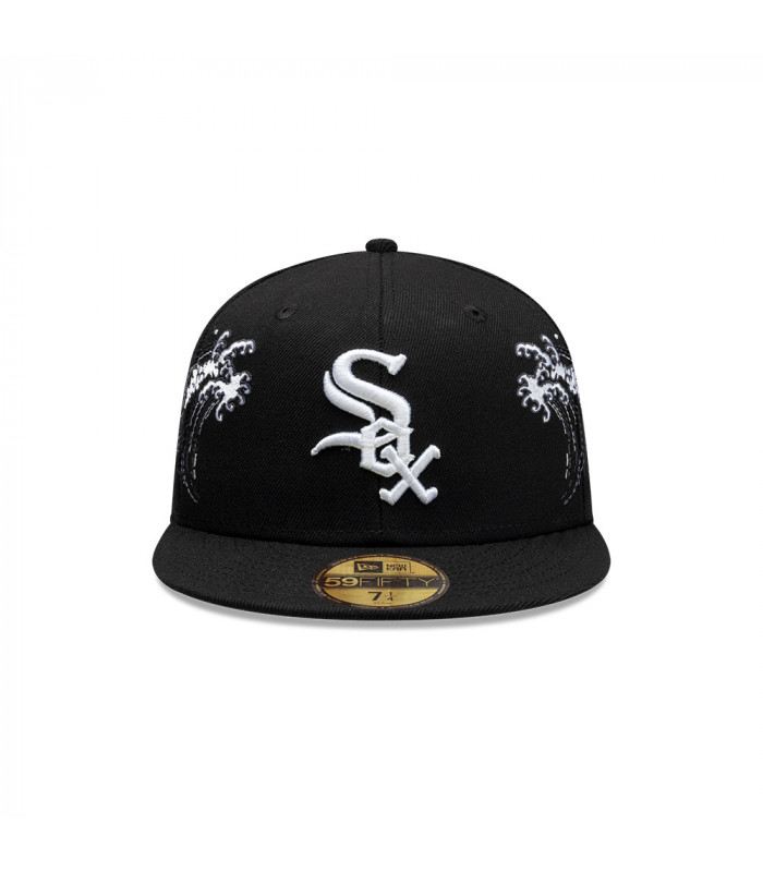Gorra 59Fifty MLB  Chicago White Sox Tonal Wave Negro