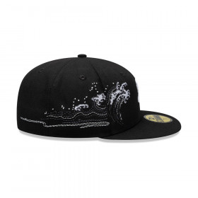 Gorra 59Fifty MLB  Chicago White Sox Tonal Wave Negro