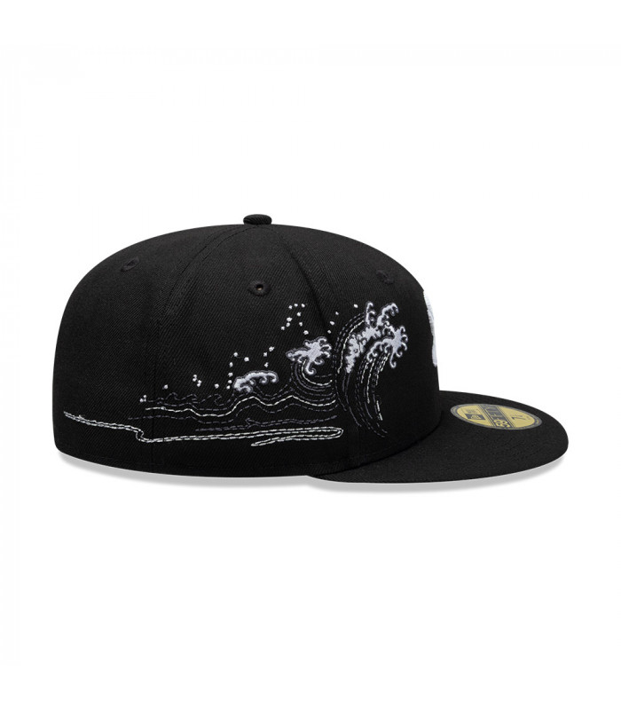 Gorra 59Fifty MLB  Chicago White Sox Tonal Wave Negro