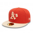 Gorra 59Fifty MLB Oakland Athletics MLB Color Block Copper