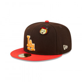 Gorra Los Angeles Dodgers MLB 59Fifty Dark Brown
