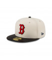 Gorra 59Fifty MLB Boston Red Sox Leather Visor White