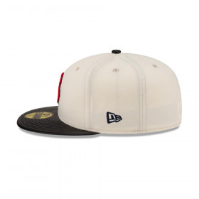 Gorra 59Fifty MLB Boston Red Sox Leather Visor White