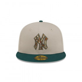 Gorra 59Fifty New York Yankees Tree Bark Fill Grey