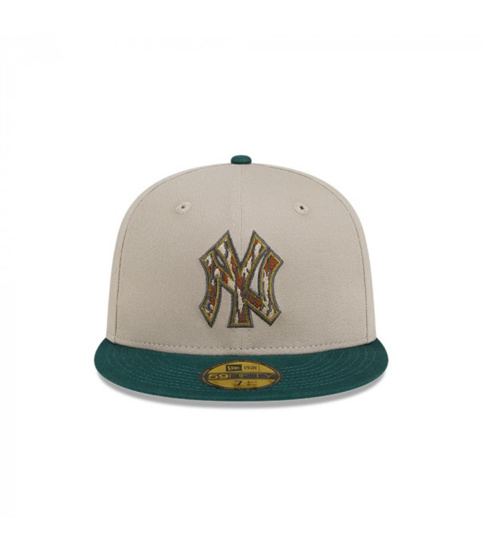 Gorra 59Fifty New York Yankees Tree Bark Fill Grey