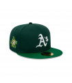 Gorra 59Fifty Oakland Athletics MLB Color Block Pack Green