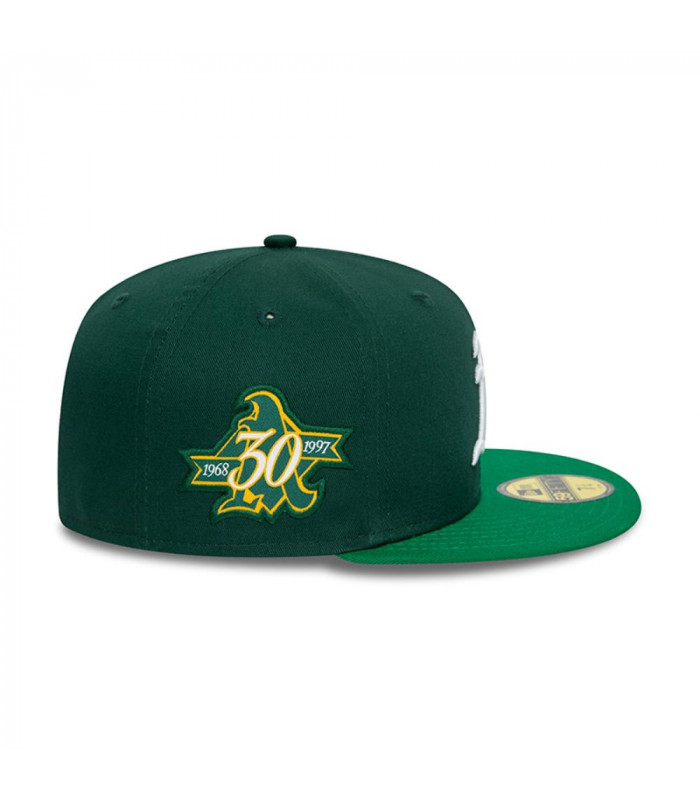 Gorra 59Fifty Oakland Athletics MLB Color Block Pack Green