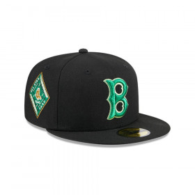 Gorra 59Fifty Boston Red Sox Metallic Green Black MLB