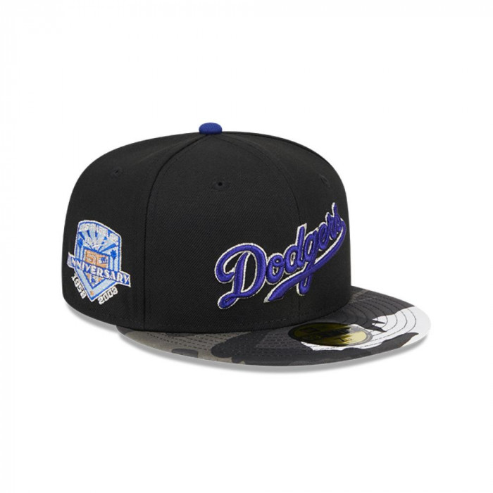 Gorra 59Fifty Los Angeles Dodgers Metallic Camo Black MLB