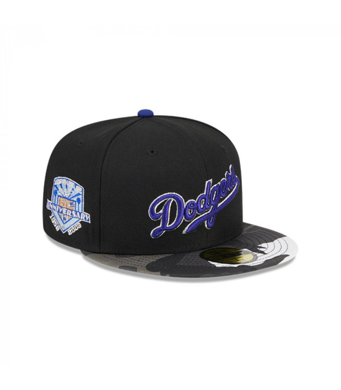Gorra 59Fifty Los Angeles Dodgers Metallic Camo Black MLB