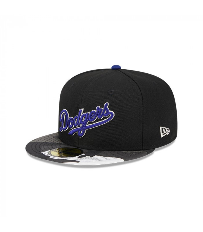 Gorra 59Fifty Los Angeles Dodgers Metallic Camo Black MLB