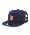 Gorra 59Fifty MLB D.Tigers Championship Side Flag Black