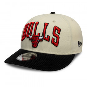 Gorra 9Fifty NBA  Chicago Bulls Cord Visor Light Beige