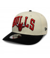Gorra 9Fifty NBA  Chicago Bulls Cord Visor Light Beige