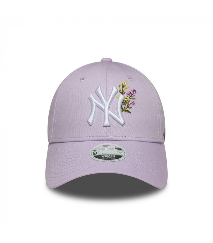 Gorra 9Forty MLB  New York Yankees Floral Pastel Purple
