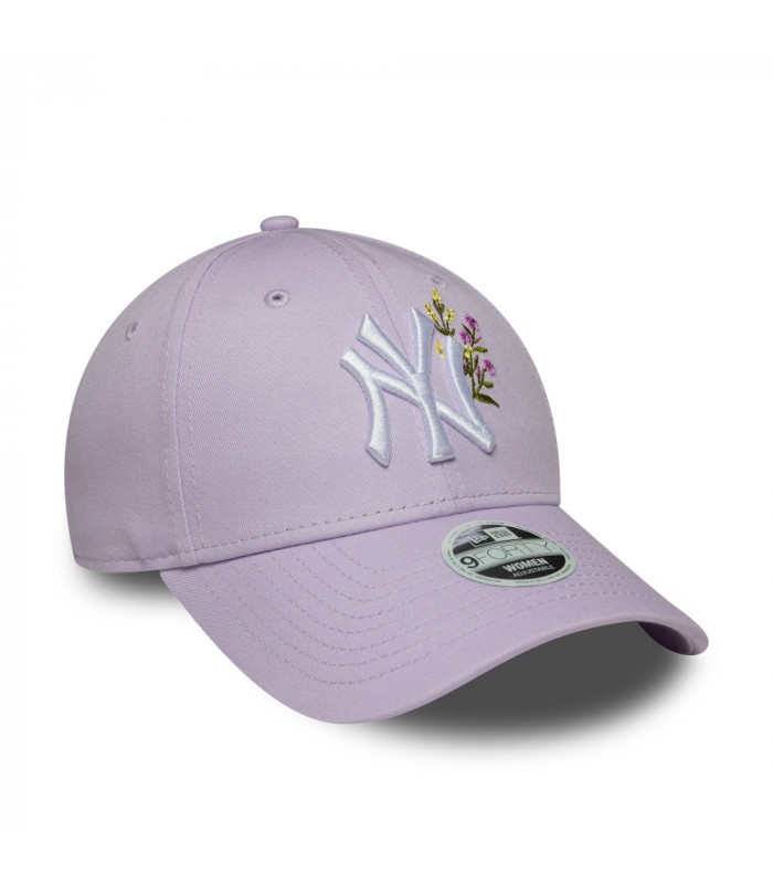 Gorra 9Forty MLB  New York Yankees Floral Pastel Purple