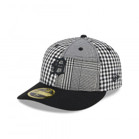Gorra 59Fifty LP Detroit Tigers MLB Patch Plaid Black