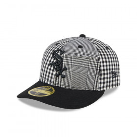 Gorra 59Fifty LP Chicago White Sox MLB Patch Plaid Black